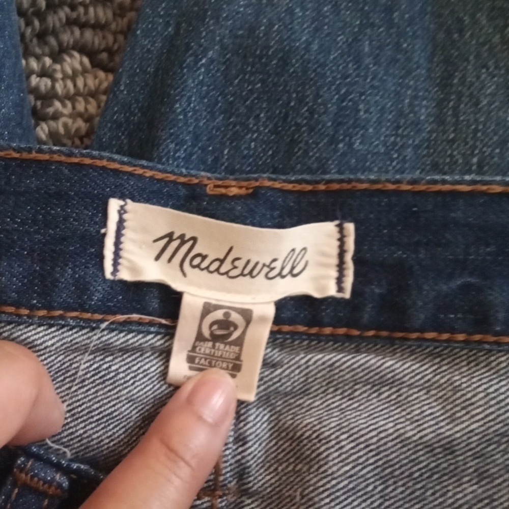 Madewell Classic Straught Jeans In Croston Wash Old School Womens  26 - Picture 5 of 13